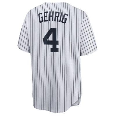 Camiseta de béisbol Cooperstown para hombre MLB New York Yankees (Lou Gehrig)