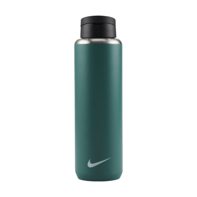 Botella de acero inoxidable con popote (946 ml) Nike Recharge