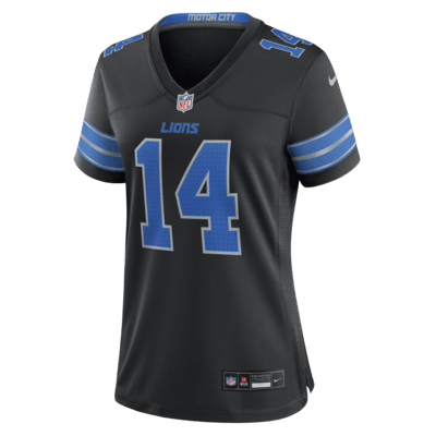 Jersey de fútbol americano Nike de la NFL Game para mujer Amon-Ra St. Brown Detroit Lions