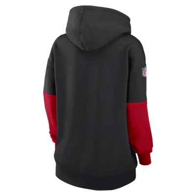 San Francisco 49ers Sideline Essential Women's Nike NFL Pullover Hoodie