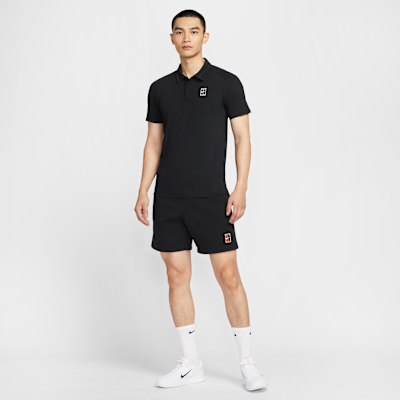 NikeCourt Heritage 男款 Dri-FIT Fleece 網球短褲