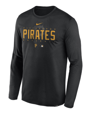 Nike Dri-Fit Men's Pittsburgh Pirates Yellow T-Shirt Size