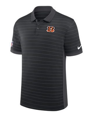 Мужские  Cincinnati Bengals Sideline Victory Stripe Nike Dri-FIT NFL Polo