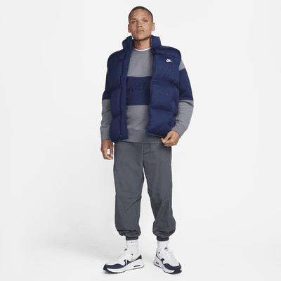 Nike Club Men's French Terry Color-Blocked Crew. Nike.com