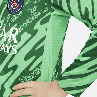 Paris Saint-Germain 2024 Stadyum Kaleci Nike Dri-FIT Genç Çocuk Futbol Taraftar Forması