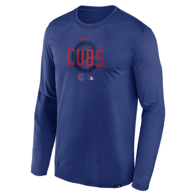 Nike / Youth Boys' Chicago Cubs Blue Logo Legend T-Shirt