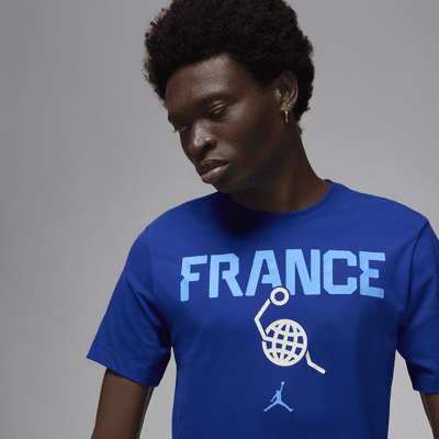 Frankrike Nike Basketball T-skjorte til herre