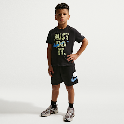 Nike Sportswear In The Zone Little Kids' French Terry Shorts