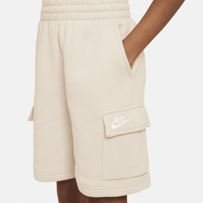 Nike Sportswear Club Fleece Big Kids' Cargo Shorts