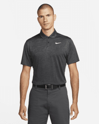 nike golf shirt grey