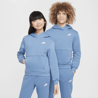 Felpa pullover con cappuccio Nike Sportswear Club Fleece - Ragazzi