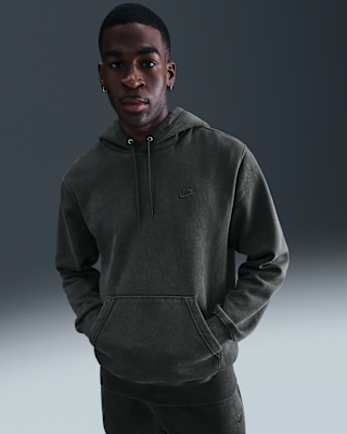 Мужское худи Nike Sportswear Club Washed Fleece Hoodie
