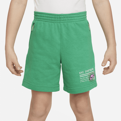 Nike Sportswear Paint Your Future Little Kids' French Terry Shorts