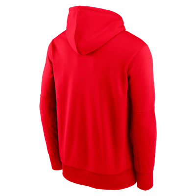 Ohio State Team Stacked Men’s Nike Therma College Pullover Hoodie