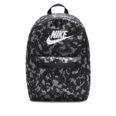 nike white camo backpack