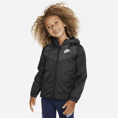 Conversacional su almacenamiento Nike Sportswear Windrunner Little Kids' Full-Zip Jacket. Nike.com