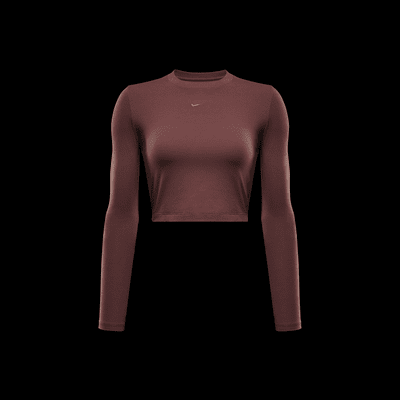 Nike Sportswear Chill Knit Women's Slim Long-Sleeve Cropped Top