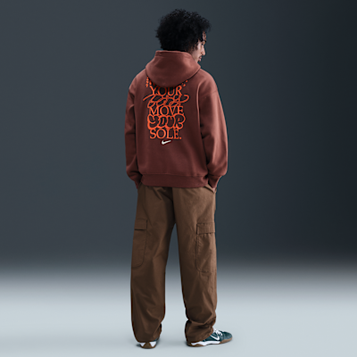 Nike Solo Swoosh Fleecehoodie voor heren