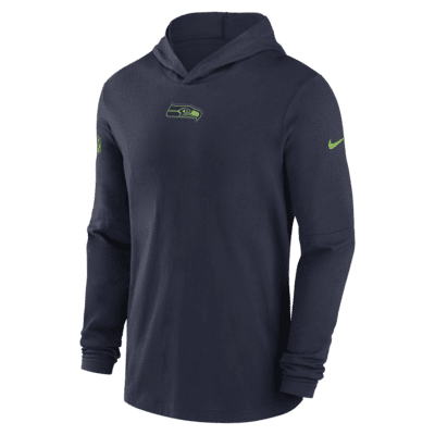 Nike Seattle Seahawks No95 L.J. Collier Anthracite Salute to Service Men's Stitched NFL Limited Therma Long Sleeve Jersey