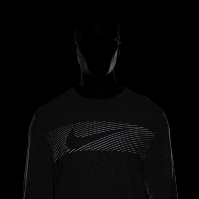 Nike Miler Flash Men's Dri-FIT UV Long-Sleeve Running Top