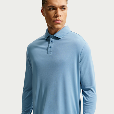 Polo de golf de manga larga Dri-FIT para hombre Nike Par