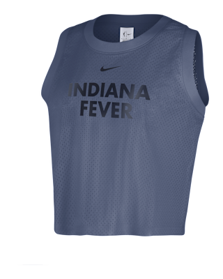 Женские  Indiana Fever Nike WNBA Mesh Tank Top