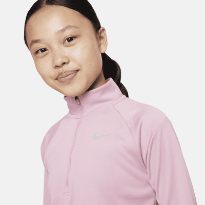 Nike Dri-FIT Big Kids' (Girls') Long-Sleeve Running Top