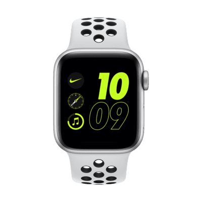 Apple Watch Nike SE (GPS + Cellular) con correa Nike Sport 40 mm Caja de aluminio plateada