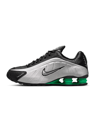 Nike Nike Shox sneaker Metallic Silver/Zwart/Green Shock/Metallic Silver