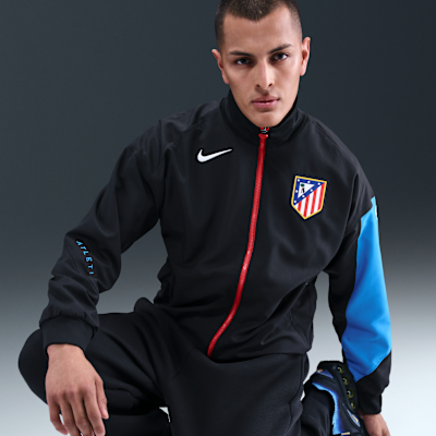 Atlético Madrid Strike Third Men's Nike Dri-FIT Total 90 Football Anthem Jacket