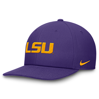 LSU Tigers On-Field Pro Men's Nike Dri-FIT College Adjustable Hat