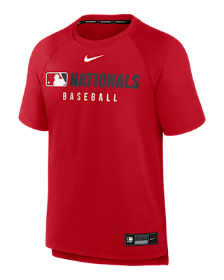 Мужская футболка Washington Nationals Authentic Collection Pregame Nike Dri-FIT MLB