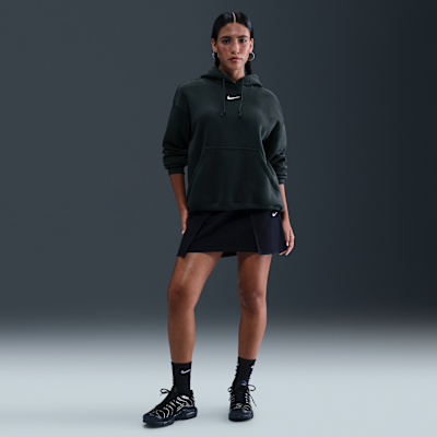 Huvtröja Nike Sportswear Phoenix Fleece i oversize-modell för kvinnor
