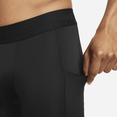 Nike Pro lange Dri-FIT Fitnessshorts für Herren