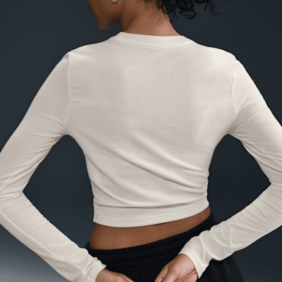 Nike Sportswear Chill Knit Women's Slim Long-Sleeve Cropped Top