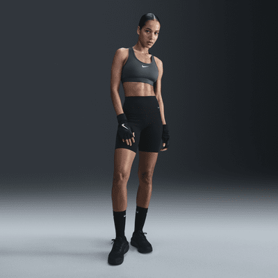 Sutiã de desporto almofadado Nike Swoosh Medium Support para mulher