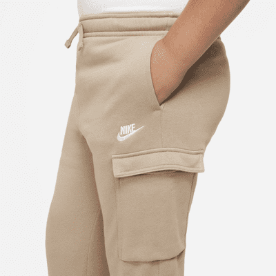 Nike Sportswear Club Big Kids' (Boys') Cargo Pants (Extended Size ...