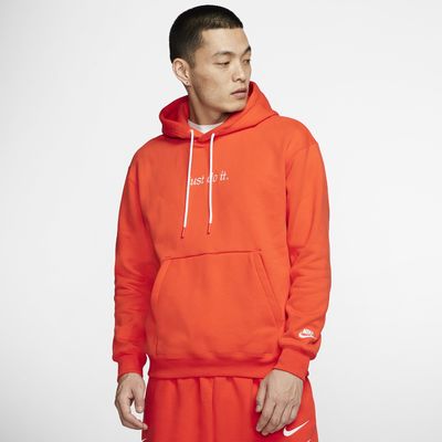 nike jdi hoodie orange