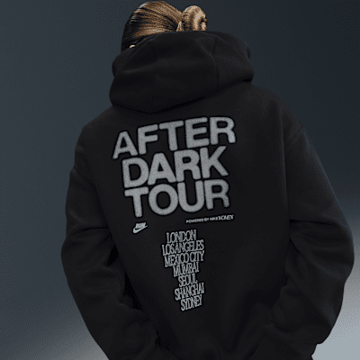 Sudadera con gorro con gráfico oversized para mujer Nike