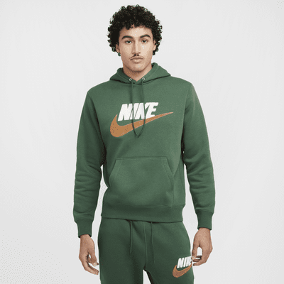 Sudadera con gorro sin cierre para hombre Nike Club Fleece