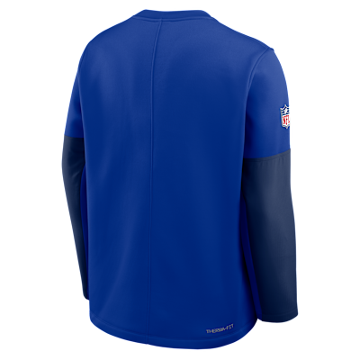 Buffalo Bills Scripted To Win Sideline Coach Men's Nike Therma-FIT NFL Long-Sleeve T-Shirt