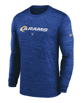 Mens Nike NFL Los Angeles Rams Dri-Fit Football Shirt Blue NWT