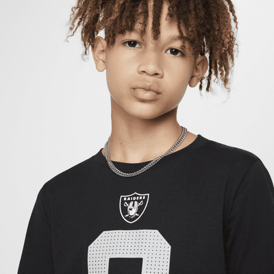 Nike NFL-t-shirt Josh Jacobs Las Vegas Raiders för ungdom