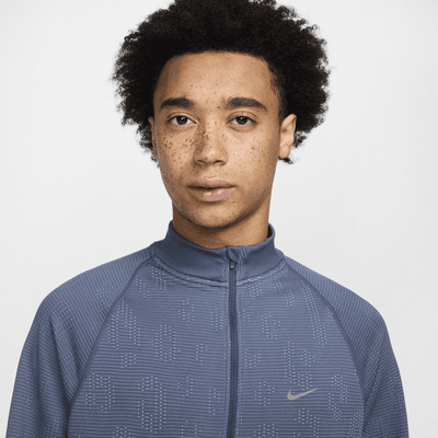 Nike Pinnacle Running Division wasserabweisendes Laufoberteil mit Halbreißverschluss (Herren)
