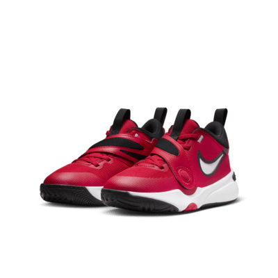 Calzado de básquetbol para niños talla grande Nike Team Hustle D 11