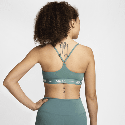 Brassière de sport réglable rembourrée à maintien léger Nike Indy pour femme