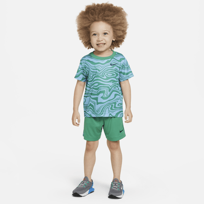 Conjunto de shorts infantil Nike Sportswear Paint Your Future Dri-FIT ...