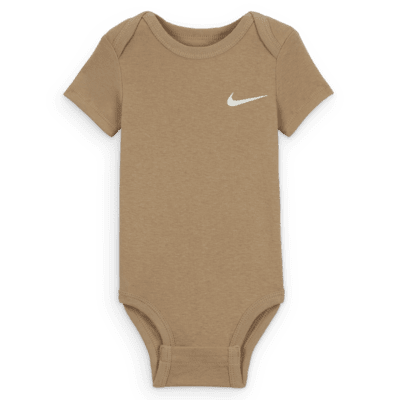 Paquete de tres bodys para bebé (0-9 M) Nike Baby Essentials