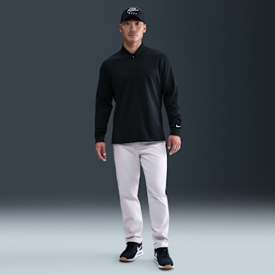 Playera de golf de medio cierre Nike Velocity Therma-FIT para hombre