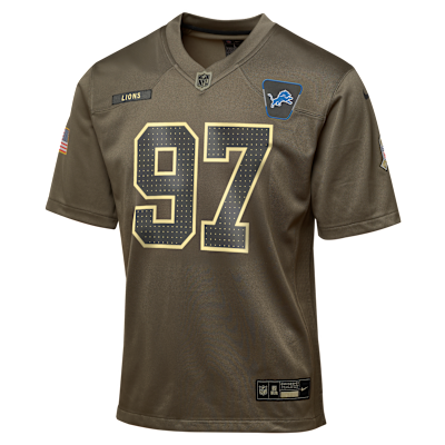 Aidan Hutchinson Detroit Lions Salute to Service